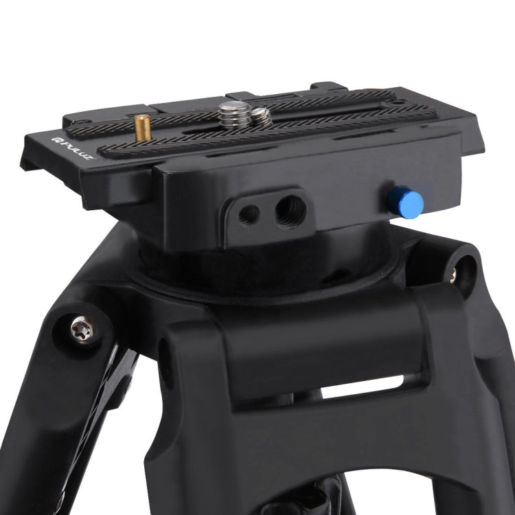 PULUZ Quick Release Clamp Adapter + Quick Release Plate for  DSLR & SLR Cameras(Black) - Quick Release Plate by PULUZ | Online Shopping South Africa | PMC TechLife | Buy Now Pay Later Mobicred