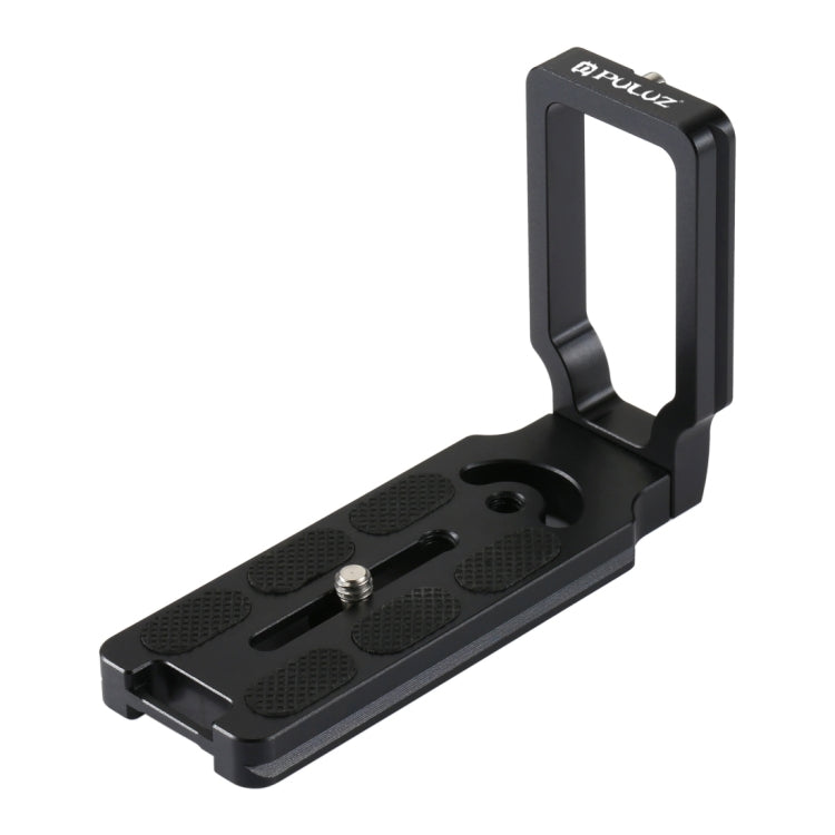 PULUZ 1/4 inch Vertical Shoot Quick Release L Plate Bracket Base Holder - L-Bracket by PULUZ | Online Shopping South Africa | PMC Jewellery