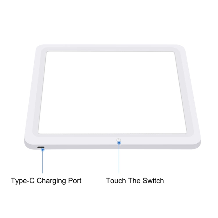 PULUZ LED Shadowless Light Pad for 30cm Photo Studio Box (White) -  by PULUZ | Online Shopping South Africa | PMC TechLife | Buy Now Pay Later Mobicred