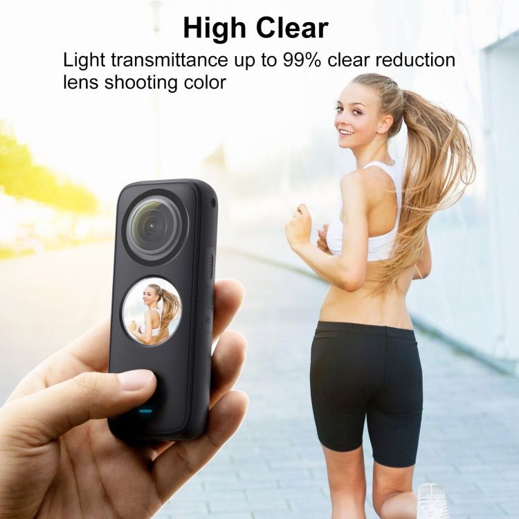 PULUZ Lens Guard PC Protective Cover for Insta360 One X2(Black) - Len Accessories by PULUZ | Online Shopping South Africa | PMC Jewellery