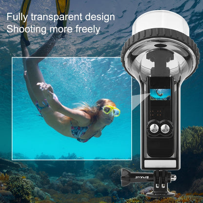 PULUZ 60m Underwater Waterproof Housing Diving Case Cover for DJI Osmo Pocket 2(Black) - Case & Bags by PULUZ | Online Shopping South Africa | PMC Jewellery | Buy Now Pay Later Mobicred