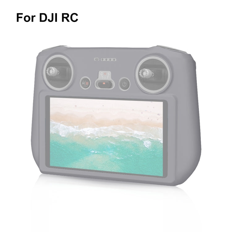 For DJI Mini 3 Pro / DJI RC with Screen PULUZ Silicone Protective Case(Grey) - Carry Cases & Bags by PULUZ | Online Shopping South Africa | PMC Jewellery | Buy Now Pay Later Mobicred