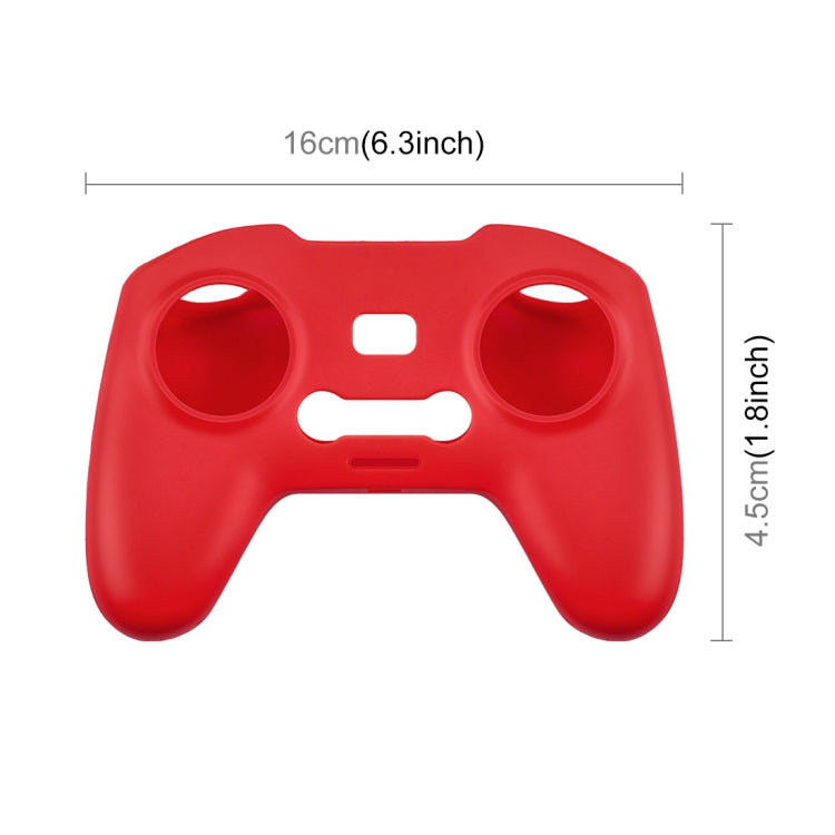 For DJI FPV Combo Remote Control PULUZ Silicone Protective Case(Red) -  by PULUZ | Online Shopping South Africa | PMC TechLife