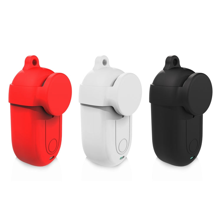 For Insta360 GO 3 PULUZ Camera Silicone Case with Lens  Cover (White) - Case & Bags by PULUZ | Online Shopping South Africa | PMC TechLife | Buy Now Pay Later Mobicred