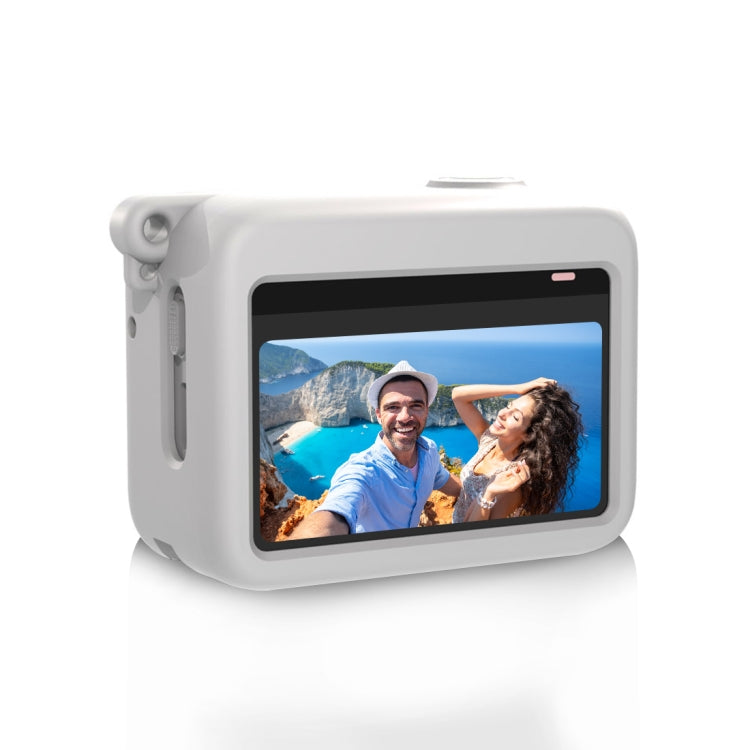 For Insta360 GO 3 PULUZ Camera Charging Case Silicone Case (White) - free shipping - PMC TechLife - Order now!