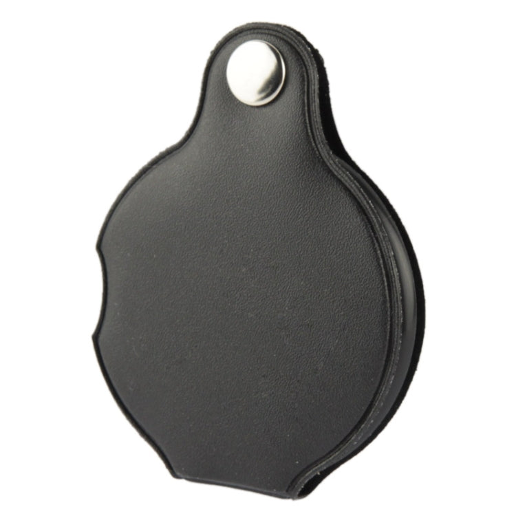 10 PCS 5X 50mm Magnifier Pocket Folding Magnifying Glass Loupe Pocket Spiegel(Black) - Hand Held Style by PMC TechLife | Online Shopping South Africa | PMC TechLife
