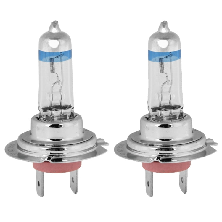 2 PCS H7 12V / 55W / 4300K / 2100lm Xenon Car Headlight Bulbs, Warm White - Halogen Lights by PMC TechLife | Online Shopping South Africa | PMC TechLife
