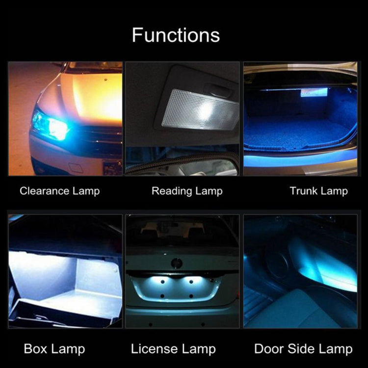 10 PCS T10 8 LED Car Signal Light Bulb(Pink Light) - free shipping - PMC TechLife - Order now!