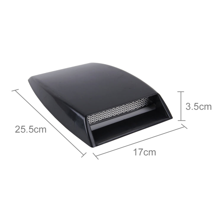 Car Turbo Style Air Intake Bonnet Scoop for Car Decoration(Black) - free shipping - PMC TechLife - Order now!