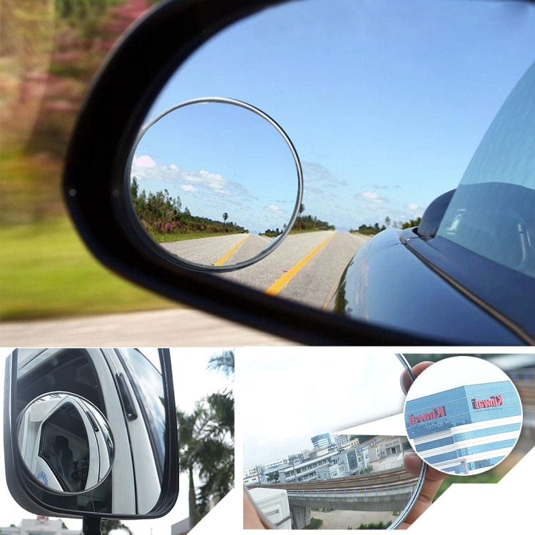 3R-033 Car Blind Spot Rear View Wide Angle Mirror, Diameter: 9.5cm - Convex Mirror & Accessories by 3R | Online Shopping South Africa | PMC TechLife | Buy Now Pay Later Mobicred