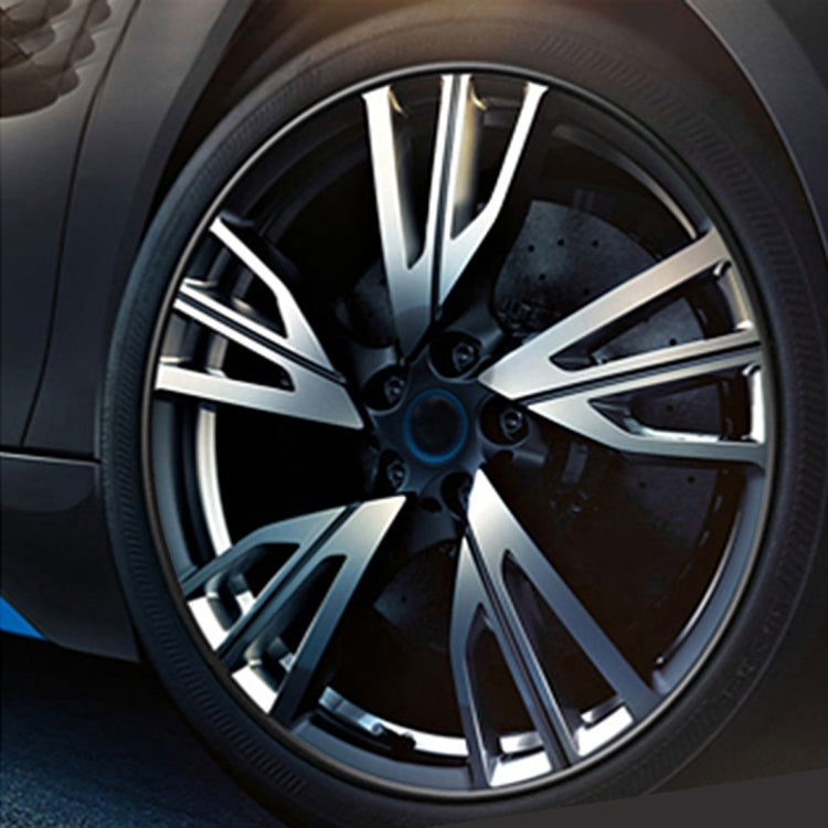 Universal Decorative Scratchproof Stickup 8M Flexible Car Wheel Hub TRIM Mouldings Decoration Strip(Black) - Decorative Strip by PMC TechLife | Online Shopping South Africa | PMC TechLife