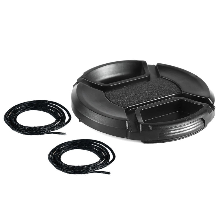 72mm Center Pinch Camera Lens Cap(Black) - Lens Cap by PMC TechLife | Online Shopping South Africa | PMC TechLife