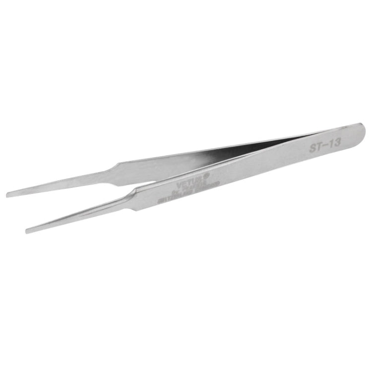 VETUS ST-13 Stainless Steel Tweezers - Tweezers by VETUS | Online Shopping South Africa | PMC Jewellery