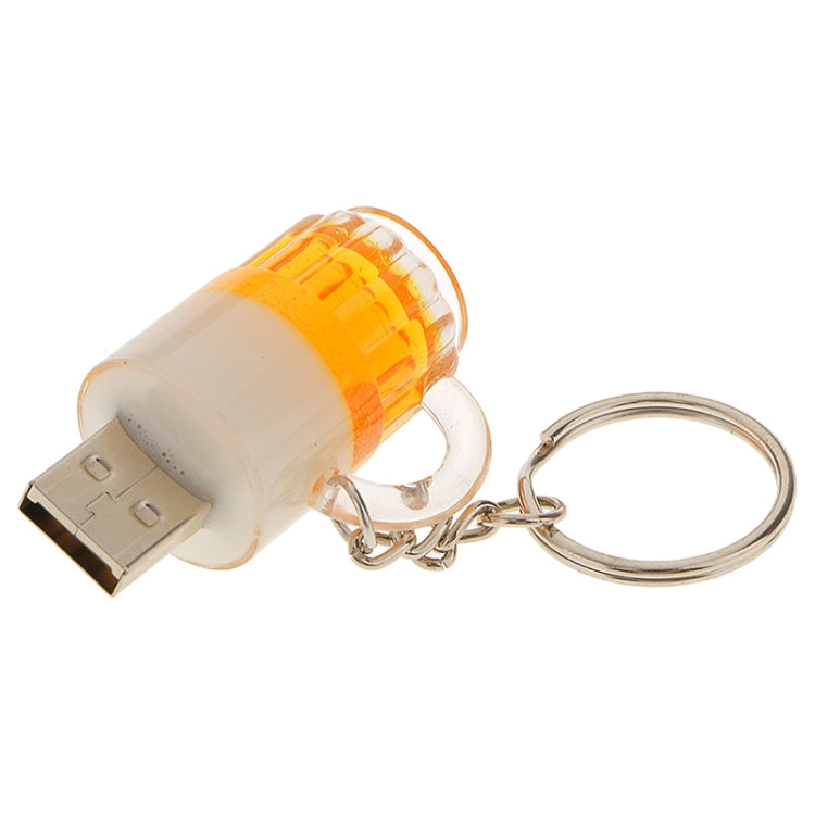 Beer Keychain Style USB Flash Disk with 32GB Memory - USB Flash Drives by PMC TechLife | Online Shopping South Africa | PMC TechLife