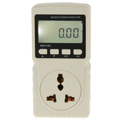 BENETECH GM86 LCD Display MAX 10A Micro Power Monitor Energy Meter, EU Plug - Other Tester Tool by BENETECH | Online Shopping South Africa | PMC Jewellery | Buy Now Pay Later Mobicred