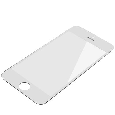 Front Screen Outer Glass Lens for iPhone 5 & 5S(White) - free shipping - PMC TechLife - Order now!
