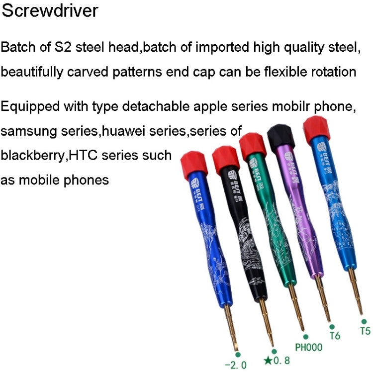 BEST BST-111 17 in 1 Professional Multi-purpose Repair Tool Set for Mobile Phone / Laptop Computer - Tool Kits by BEST | Online Shopping South Africa | PMC Jewellery