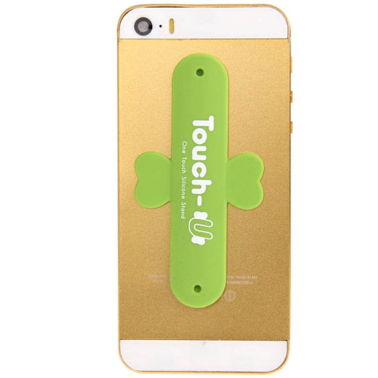 100 PCS Touch-u One Touch Universal Silicone Stand Holder(Green) - free shipping - PMC TechLife - Order now!