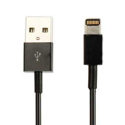 USB Sync Data / Charging Coiled Cable for iPhone, iPad(Black) - Normal Style Cable by PMC TechLife | Online Shopping South Africa | PMC TechLife | Buy Now Pay Later Mobicred