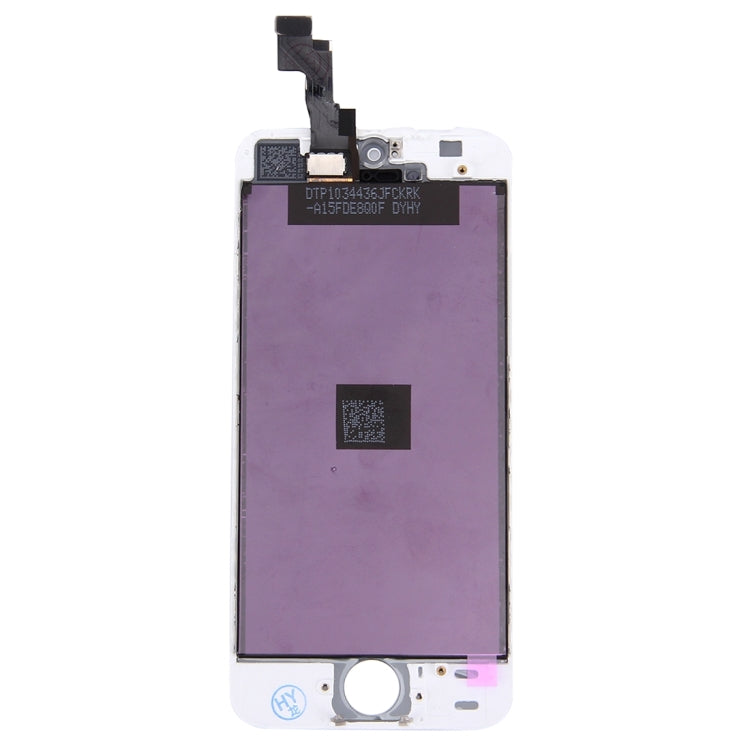 TFT LCD Screen for iPhone 5S with Digitizer Full Assembly (White) - free shipping - PMC TechLife - Order now!