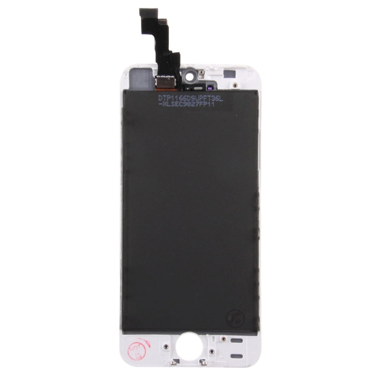 Digitizer Assembly (Original LCD + Frame + Touch Panel) for iPhone 5S(White) - free shipping - PMC TechLife - Order now!