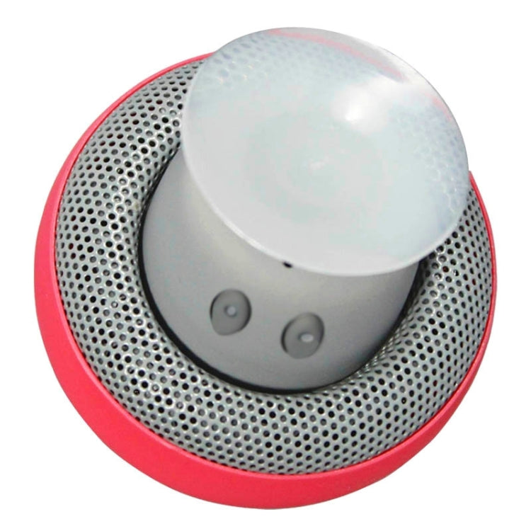 Mushroom Shape Bluetooth Speaker with Suction Holder(Red) - Desktop Speaker by PMC TechLife | Online Shopping South Africa | PMC TechLife