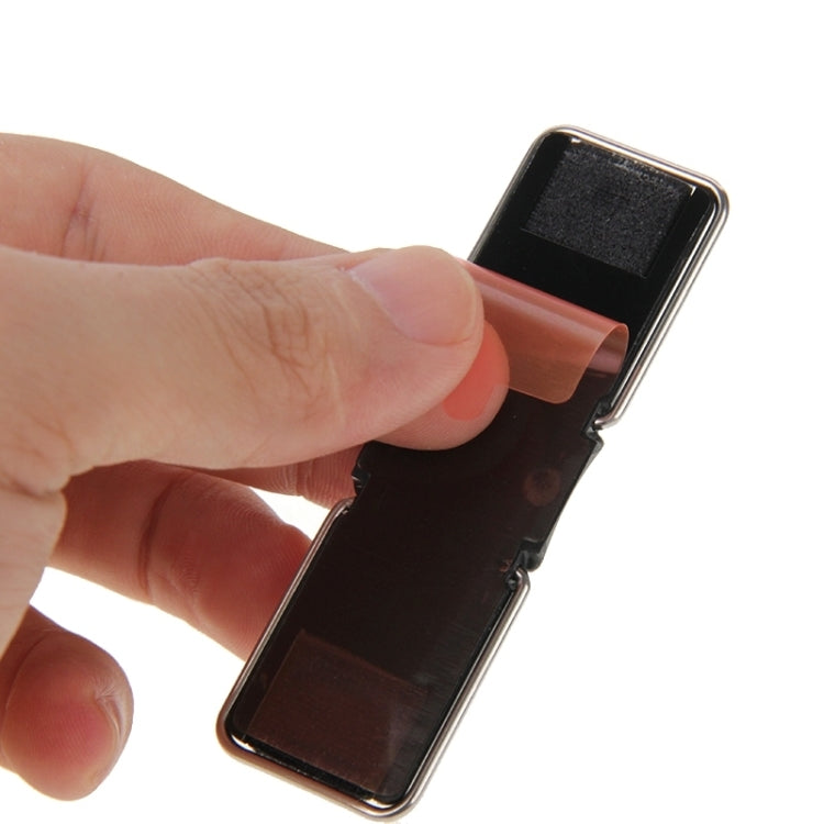 Universal Mini Foldable Holder Stand with Finger Grip(Black) - Ring Holder by PMC TechLife | Online Shopping South Africa | PMC TechLife