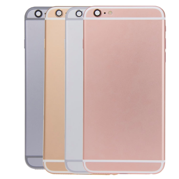 Battery Back Cover Assembly with Card Tray for iPhone 6s Plus(Grey) - iPhone 6S/6S Plus Parts by PMC TechLife | Online Shopping South Africa | PMC TechLife