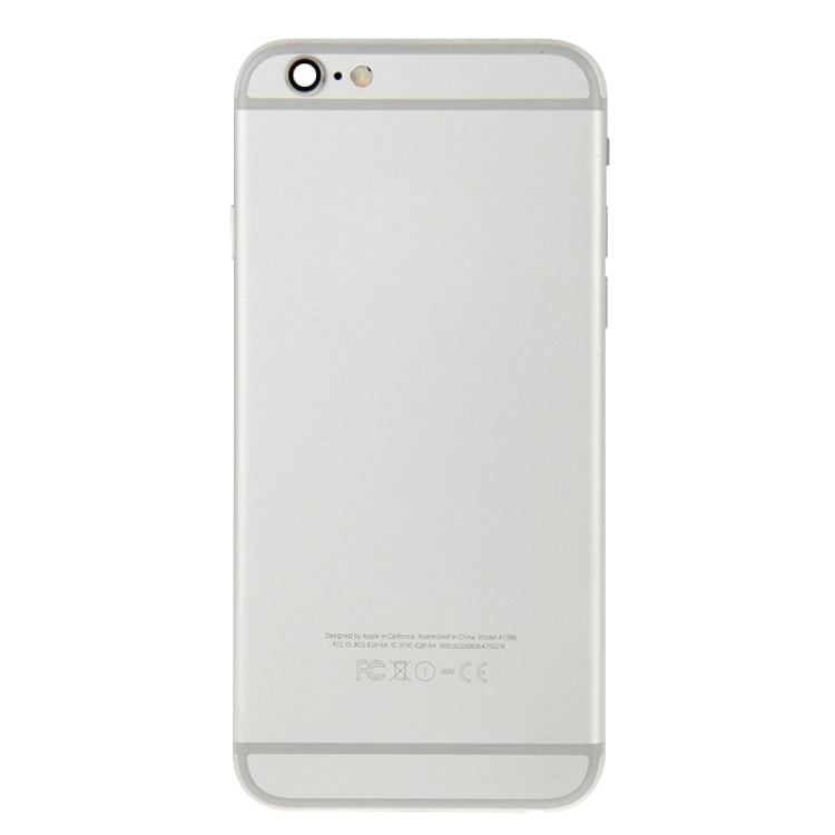 Full Housing Back Cover for iPhone 6 Plus(Silver) - iPhone 6/6 Plus Parts by PMC TechLife | Online Shopping South Africa | PMC TechLife