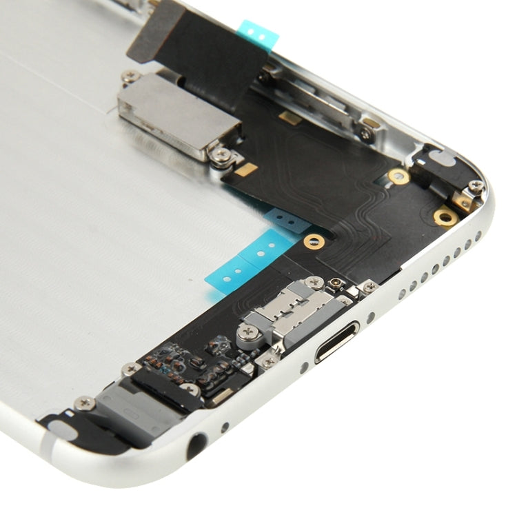 Full Housing Back Cover for iPhone 6 Plus(Silver) - iPhone 6/6 Plus Parts by PMC TechLife | Online Shopping South Africa | PMC TechLife