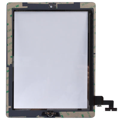 Touch Panel (Controller Button + Home Key Button PCB Membrane Flex Cable + Touch Panel Installation Adhesive) for iPad 2 / A1395 / A1396 / A1397 (White) - iPad 2 Parts by PMC Jewellery | Online Shopping South Africa | PMC Jewellery