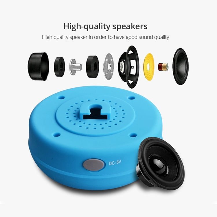 BTS-06 Mini Waterproof IPX4 Bluetooth V2.1 Speaker, Support Handfree Function(Black) - Waterproof Speaker by PMC TechLife | Online Shopping South Africa | PMC TechLife