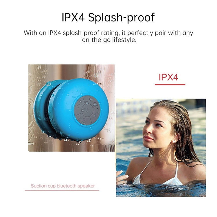 BTS-06 Mini Waterproof IPX4 Bluetooth V2.1 Speaker, Support Handfree Function(Green) - Waterproof Speaker by PMC Jewellery | Online Shopping South Africa | PMC Jewellery