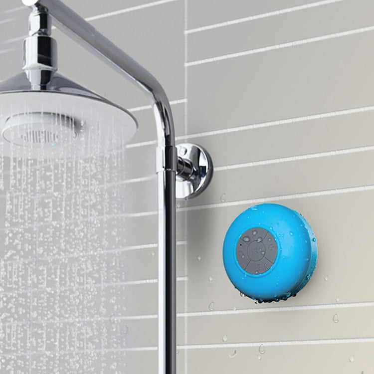BTS-06 Mini Waterproof IPX4 Bluetooth V2.1 Speaker, Support Handfree Function(Blue) - Waterproof Speaker by PMC TechLife | Online Shopping South Africa | PMC TechLife