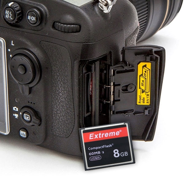 8GB Extreme Compact Flash Card, 400X Read  Speed, up to 60 MB/S (100% Real Capacity) - CF Card by PMC TechLife | Online Shopping South Africa | PMC TechLife