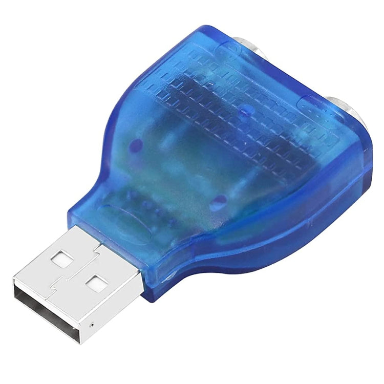 USB Male to PS/2 Female Adapter for Mouse / Keyboard - PS/2 Series by PMC TechLife | Online Shopping South Africa | PMC TechLife