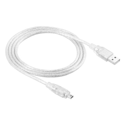 USB 2.0 Male to Firewire iEEE 1394 4 Pin Male iLink Cable, Length: 1.2m - 1394 Series by PMC Jewellery | Online Shopping South Africa | PMC Jewellery