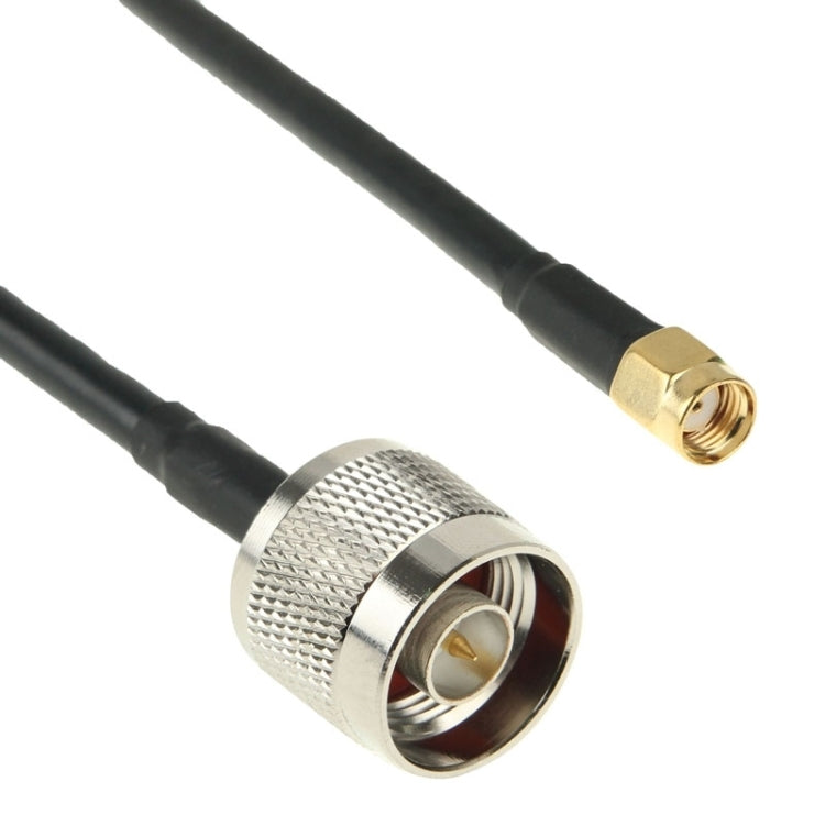 N Male to RP-SMA Converter Cable, Length: 50cm(Black) - N Antenna by PMC TechLife | Online Shopping South Africa | PMC TechLife