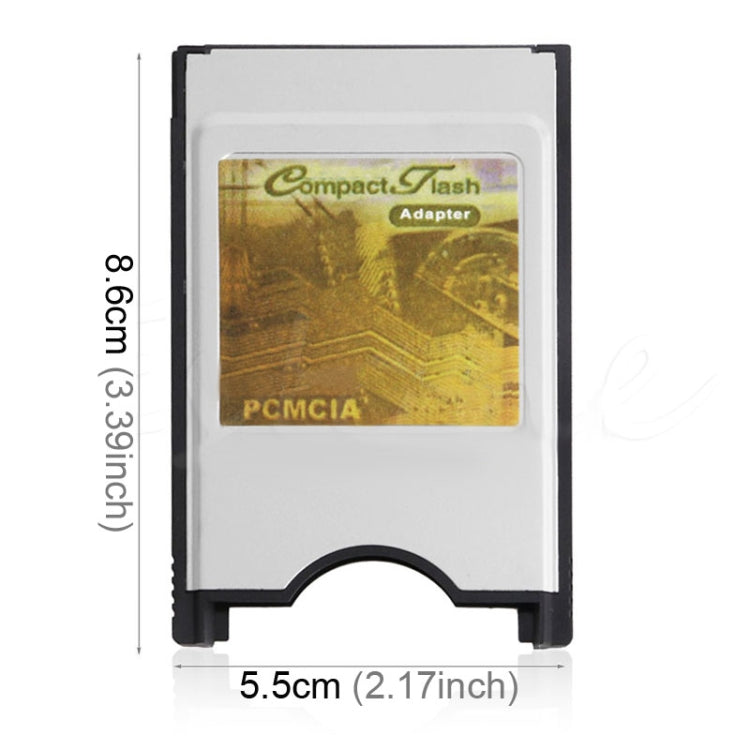 Compact Flash CF to PC Card PCMCIA Adapter Card Reader - free shipping - PMC TechLife - Order now!