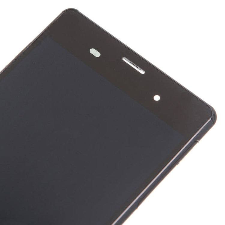 LCD Display + Touch Panel with Frame for Sony Xperia Z3 (Dual SIM Version) / D6633 / L55U(Black) - free shipping - PMC TechLife - Order now!