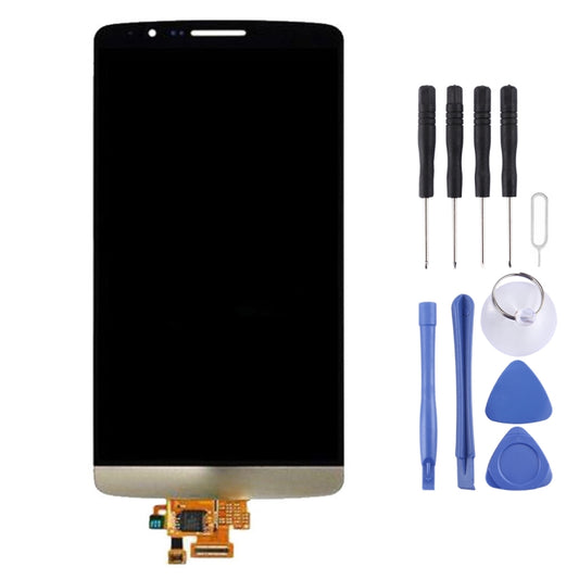 Original LCD Screen and Digitizer Full Assembly for LG G3 / D850 / D851 / D855(Gold) - For LG by PMC Jewellery | Online Shopping South Africa | PMC Jewellery