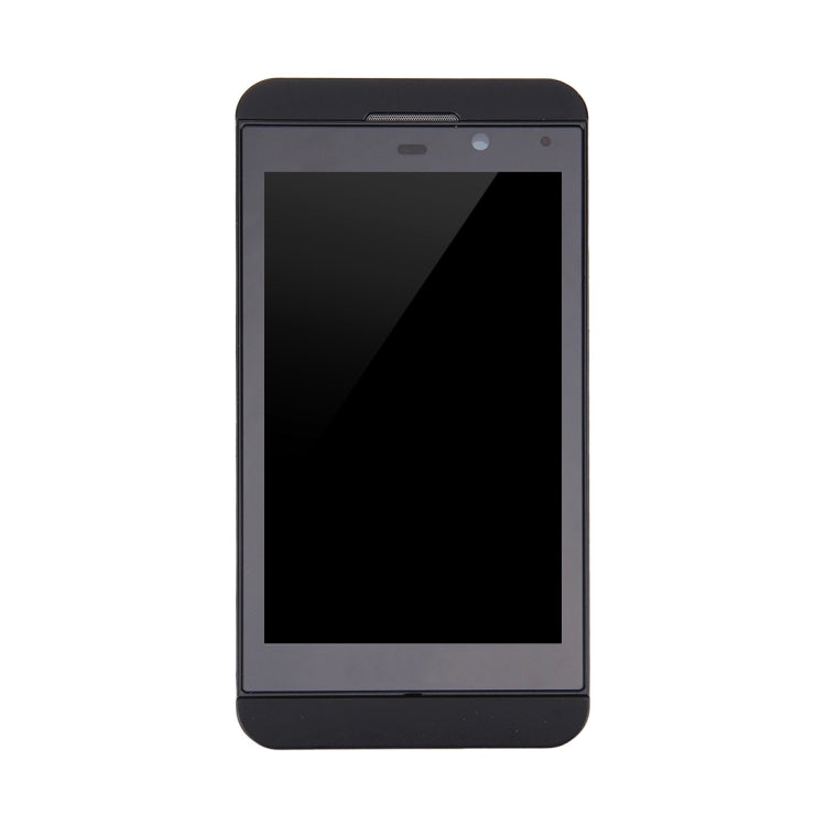 LCD Screen and Digitizer Full Assembly with Frame for BlackBerry Z10 4G(Black) - free shipping - PMC TechLife - Order now!