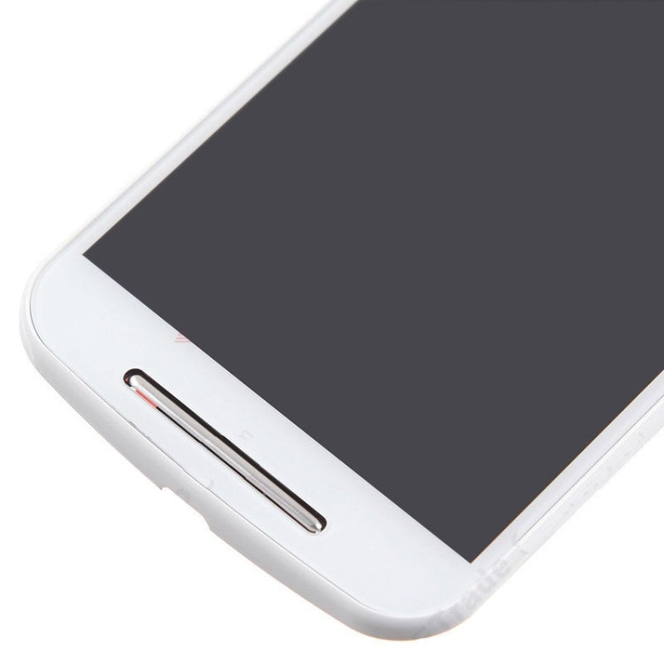 3 in 1 (LCD + Frame + Touch Pad) Digitizer Assembl for Motorola Moto G2(White) - free shipping - PMC TechLife - Order now!