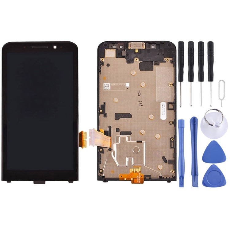 OEM LCD Screen for BlackBerry Z30 4G Version Digitizer Full Assembly with Frame(Black) - free shipping - PMC TechLife - Order now!