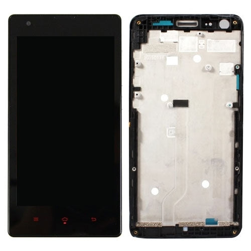 Front Housing Screen Frame Bezel for Xiaomi Redmi 3G Version(Black) - Frame Bezel Plate by PMC Jewellery | Online Shopping South Africa | PMC Jewellery