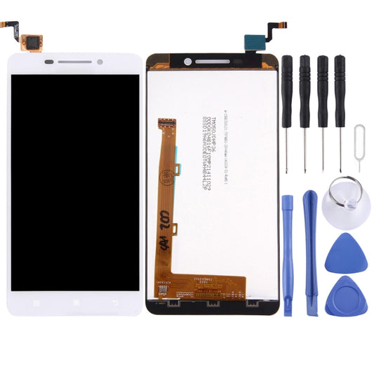 OEM LCD Screen for Lenovo A5000 with Digitizer Full Assembly (White) - LCD Screen by PMC Jewellery | Online Shopping South Africa | PMC Jewellery