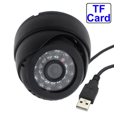 USB Mini Digital Video Recorder Camera with TF Card Slot, Loop Recording / Sound Recording / PC Camera Function(Black) - Dome Camera by PMC Jewellery | Online Shopping South Africa | PMC Jewellery