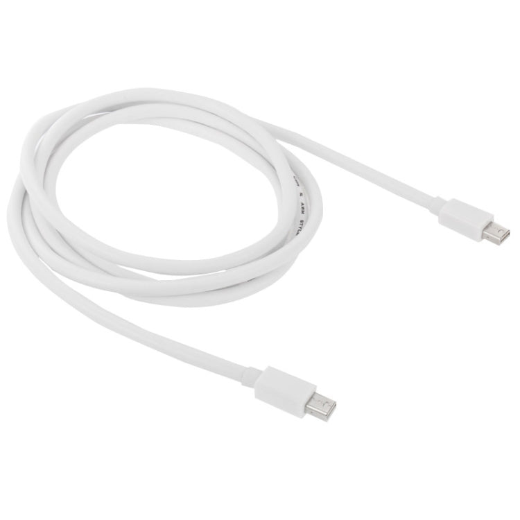 Mini DP DisplayPort  Cable for Apple iMac MacBook Pro, Length: 2m(White) -  by PMC Jewellery | Online Shopping South Africa | PMC Jewellery