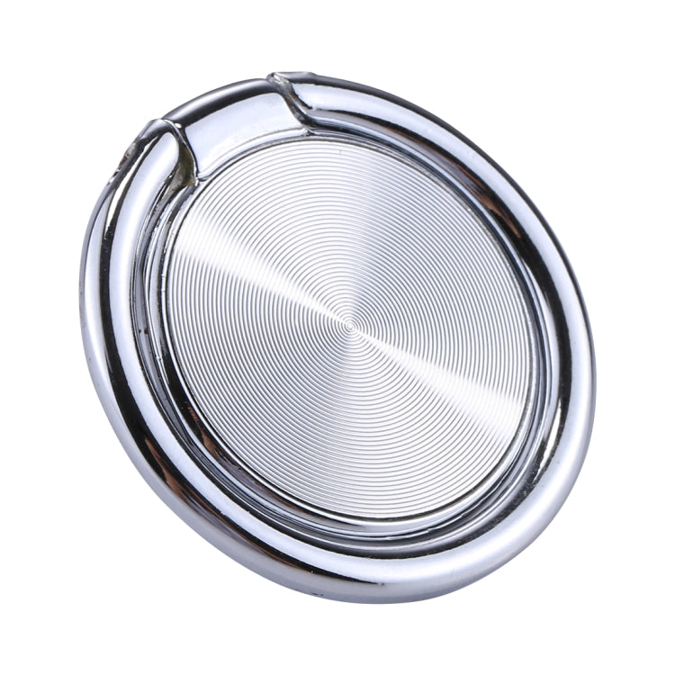 Universal CD Pattern Metal Mobile Phone Ring Holder(Silver) - Ring Holder by PMC TechLife | Online Shopping South Africa | PMC TechLife