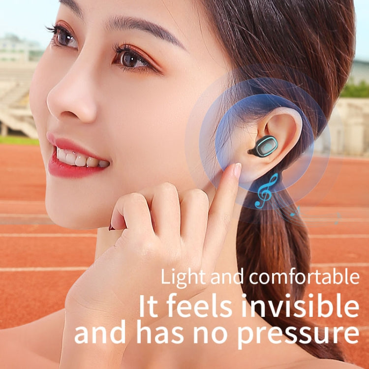 C1 Bluetooth 5.0 TWS Circular Chimney Touch Digital Display True Wireless Bluetooth Earphone with Charging Box(Pink) - TWS Earphone by PMC TechLife | Online Shopping South Africa | PMC TechLife